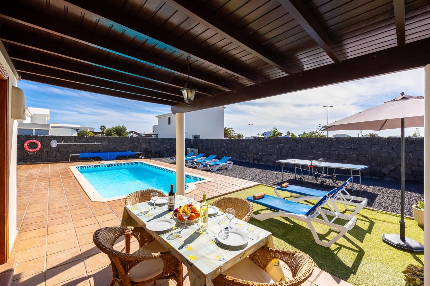 Villa Capricho Playa Blanca  Bagian luar foto
